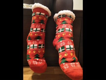 Носки новогодние