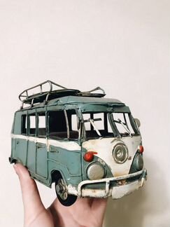 Модель автомобиля ретро, модель скутера ретро