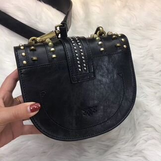 Сумка Pinko go round simply клатч Пинко черный