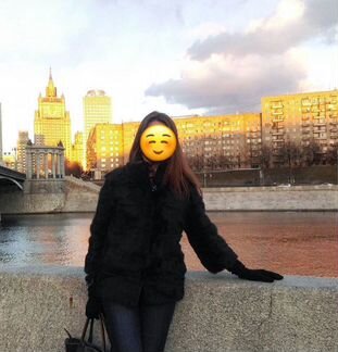 Шуба короткая шоколад