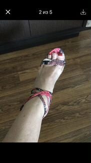 Босоножки новые corsocomo р 38,кожа