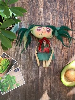 Уникальная кукла ручной работы