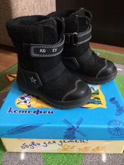 Ботинки зимние детские размер 25