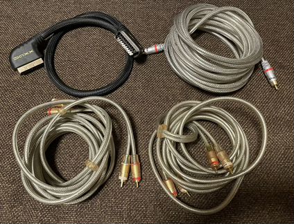 Межблочный кабель rca
