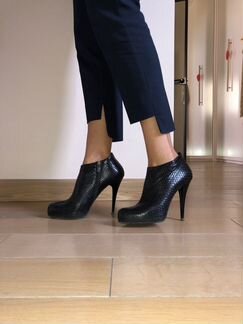 Ботильоны Le silla кожа змея