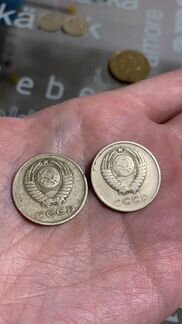 Монета не пропечатанная 20 копеек 1961 брак