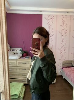 Куртка бомбер женская