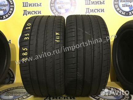 Летние Шины 285 35 20 Michelin Pilot Sport 4S K2