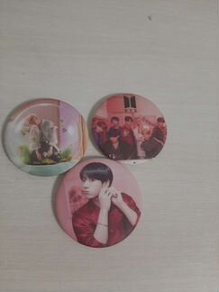 Значки с группой BTS