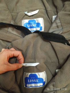 Комплект. Куртка и полукомбинезон р.80