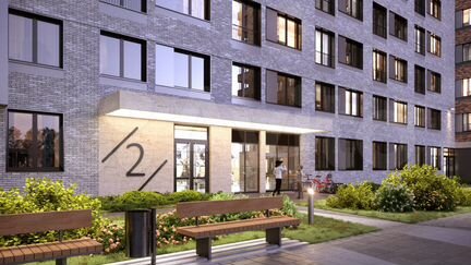 2-к апартаменты, 52.1 м², 1/12 эт.