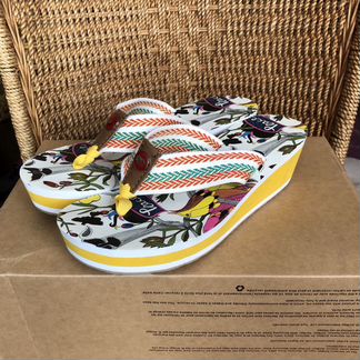 Шлёпки Sacroots на платформе