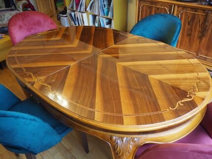 Стол раздвижной румынский массив