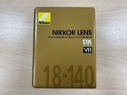 Nikon 18-140mm f/3.5-5.6G ED VR AF-S DX Nikkor