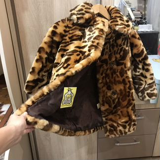 Шуба цигейковая детская