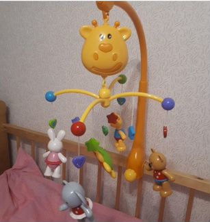 Мобиль Жирафики с таймером
