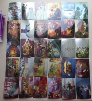 Коллекционные карточки, с иллюстрациями фэнтези