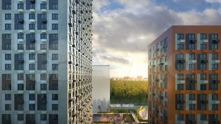 2-к квартира, 57.5 м², 21/33 эт.