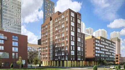 2-к квартира, 73.1 м², 26/51 эт.