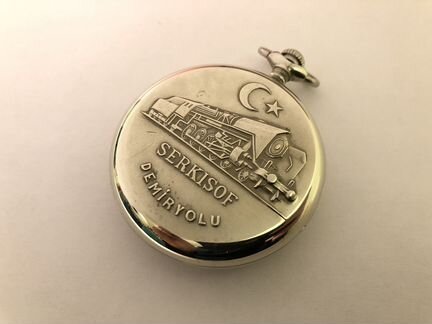 Часы Молния паровоз Serkisof