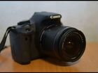 Зеркальный фотоаппарат canon 650 d kit 18-55 объявление продам