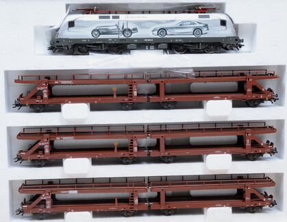 Набор Marklin 26517 Autotransportzug - Silberpfeil